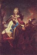 Hyacinthe Rigaud Portrait of Friedrich August II of Saxony oil painting reproduction